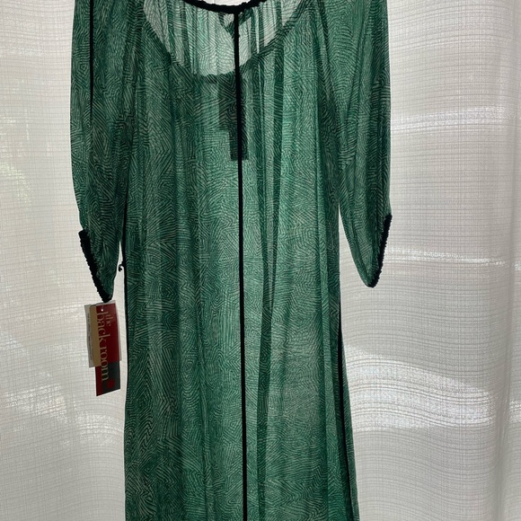 Cynthia Steffe Green and Black Boho Dress nwt - Picture 14 of 16